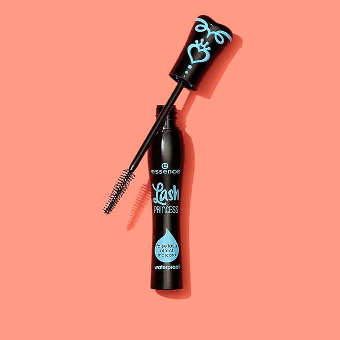 essence | ラッシュプリンセス false lash エフェクト マスカラ ウォータープルーフ | ヴィーガン & クルエルティフリー | 長さとボリューム (1個)