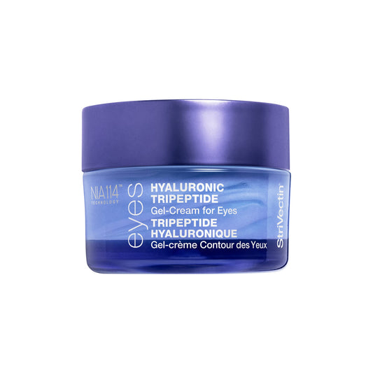 StriVectin Advanced Acids Hyaluronic Tripeptide Gel Cream for Eyes Intense Hydration & Blue Light Neutralizer 0.5 Fl Oz