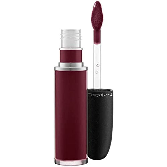 MAC レトロ マット リキッド リップカラー - 106 ハイ ドラマ (女性用) - 0.17 oz リップスティック