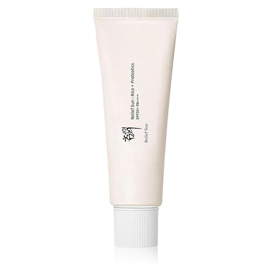 Organic Korean sunscreen SPF50+, PA++++ Riceand Probiotics, Korean Skin Care Solution for All Skin Types, Nourishing Skin Protection