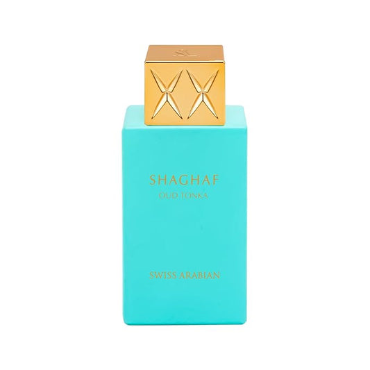 Swiss Arabian Shaghaf Oud Tonka - Vanilla Perfume with Warm Amber Fragrance - Earthy and Woody Allure - Enchanting Fusion of Arabic Perfume - 2.5 oz