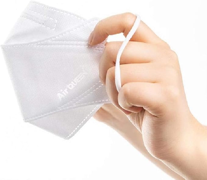 [20 Pack] [Air Queen] White 3-Layers Face Safety Mask for Adult + 1 [Black] All Keeper KF94 Mask [Individually Packaged] [Both Made in KOREA]