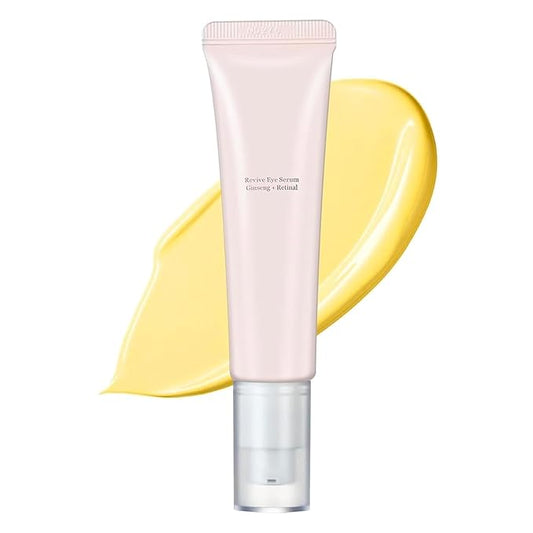 Revive Eye Serum, Eye Cream for Dark Circles, Wrinkles & Puffiness, Visibly Smoothes Fine Lines, Daily Use, 30ml, 1 fl.oz