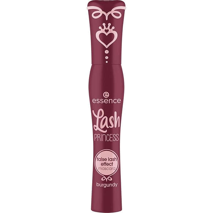 essence | Lash Princess False Lash Effect Mascara Burgundy | Volumizing & Lengthening Mascara with Conic Fiber Brush | Vegan & Cruelty-Free