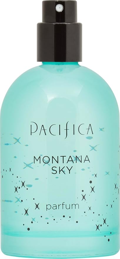 Pacifica Montana Sky スプレー香水 – シダーウッド＆セージ配合のクリーンビーガンフレグランス（女性用）– シダーウッド、ブラックペッパー、セージ配合のアースウッド系香り、動物実験なし、香りが長持ち、2 fl oz