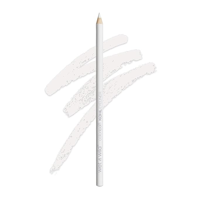 wet n wild カラーアイコン コールアイライナーペンシル – 豊かで高発色のカラー、なめらかでクリーミーな使用感、長時間持続するマットな仕上がりの多様性、クルエルティフリー – You're Always White!