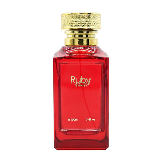 Ruby Oud - Long Lasting Perfume for Women - Oud Cologne for Men - Rose, Woody Fragrances - Women's Perfume - Mens Cologne - 3.4 oz