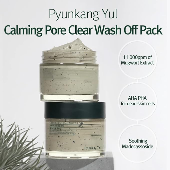 Pyunkang Yul カーミング ポアクリア ウォッシュオフマスク 100ml