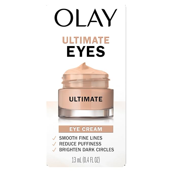Olay Eyes Ultimate Eye Cream for Dark Circles,Wrinkles and Puffiness,13 ml (0.4 fl. oz.),(Pack of 2)