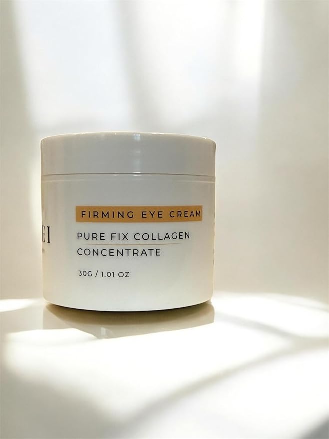 Pure Fix Collagen Eye Cream – Firming Korean Eye Cream for Fine Lines, Puffiness, Dark Circles & Dry Under Eyes – Hydrating Anti-Aging Eye Cream – 30g / 1.01 oz
