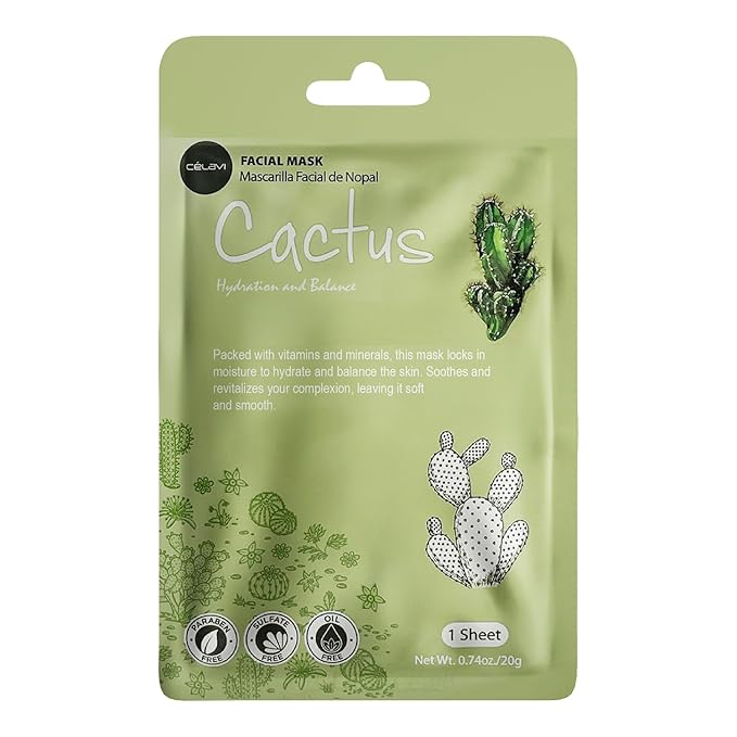 Celavi Essence Facial Face Mask K-Beauty Skincare Korea Skin Care Moisturizing (2 of each) C Set
