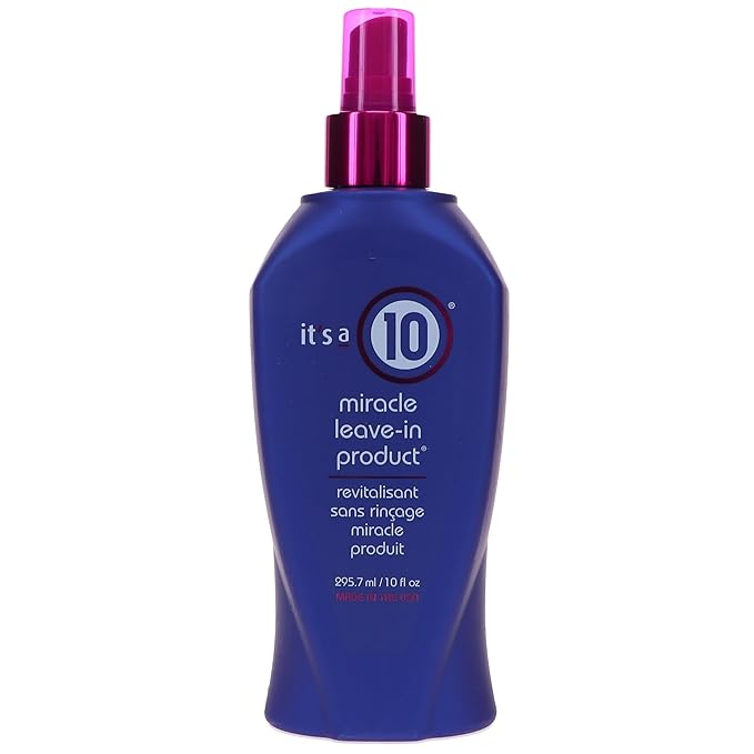 It's a 10 ヘアケア ミラクルリーブイン製品 10液量オンス (3個パック)