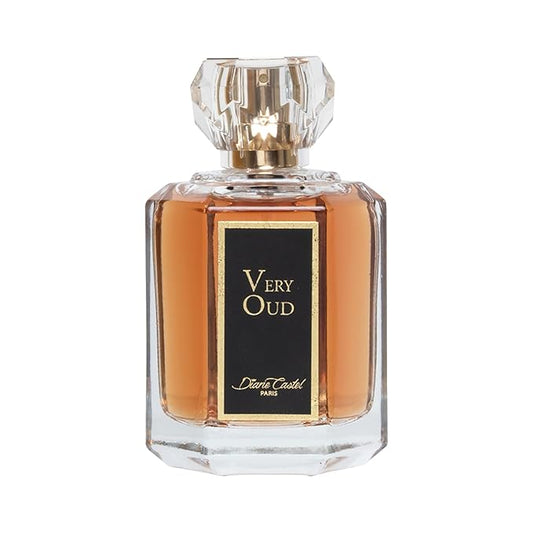 Very Oud - Woody Amber Fragrance - Perfume for Women - Women Perfume with Vanilla, Raspberry, Rose, Lychee, Leather, and Musk - 3.3 oz