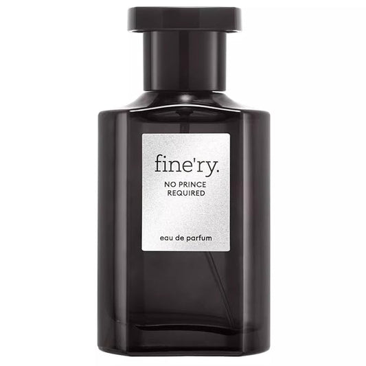 Fine'ry Jasmine Amber Perfume - No Prince Required, for Women & Girls - Blooming Jasmine, Marshmallow, Amber - Floral, Musk, Full Size, Long-Lasting Hair & Body Cologne Parfum Fragrance (60mL)