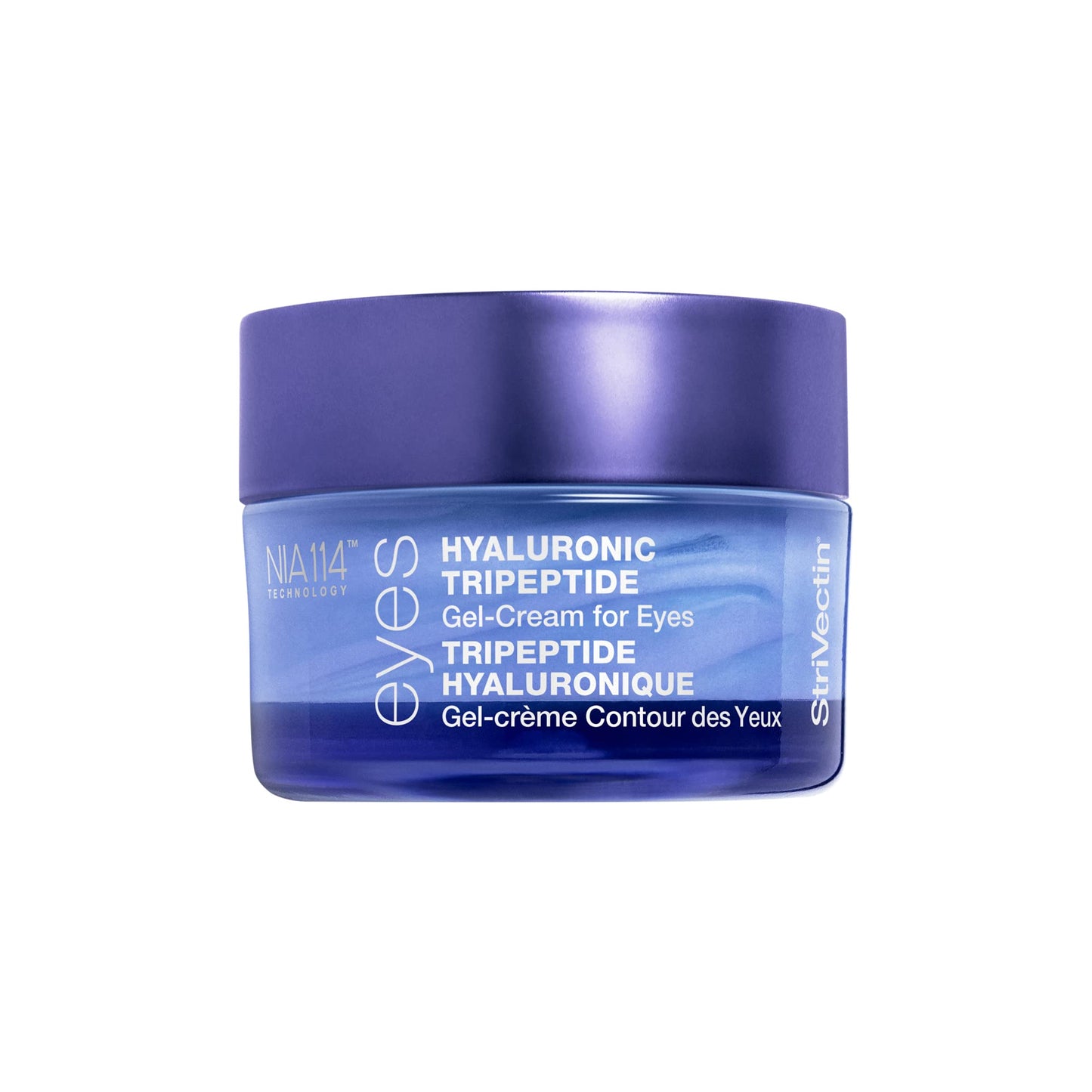 StriVectin Advanced Acids Hyaluronic Tripeptide Gel Cream for Eyes Intense Hydration & Blue Light Neutralizer 0.5 Fl Oz