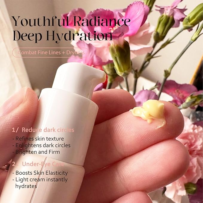 Revive Eye Serum, Eye Cream for Dark Circles, Wrinkles & Puffiness, Visibly Smoothes Fine Lines, Daily Use, 30ml, 1 fl.oz