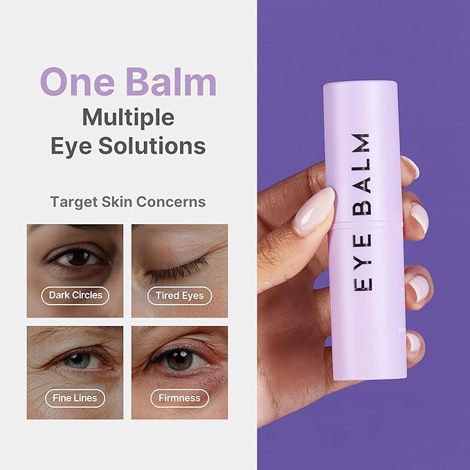 KAHI BALM SERIES - Eye Balm Stick & Moisture | Under Eye Brightener & Glow | Hydrating Stick & Multi-Purpose Korean Cream Dark Circles & Fine Lines (0.32 oz)