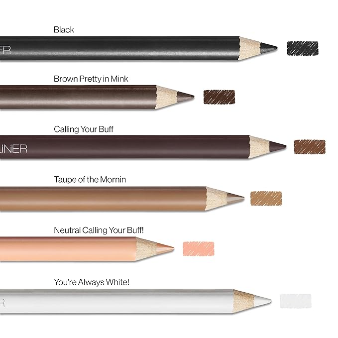 wet n wild Color Icon Kohl Eyeliner Pencil, Rich Hyper-Pigmented Color, Smooth Creamy Application, Long-Wearing Matte Finish Versatility, Cruelty-Free - Neutral Calling Your Buff!