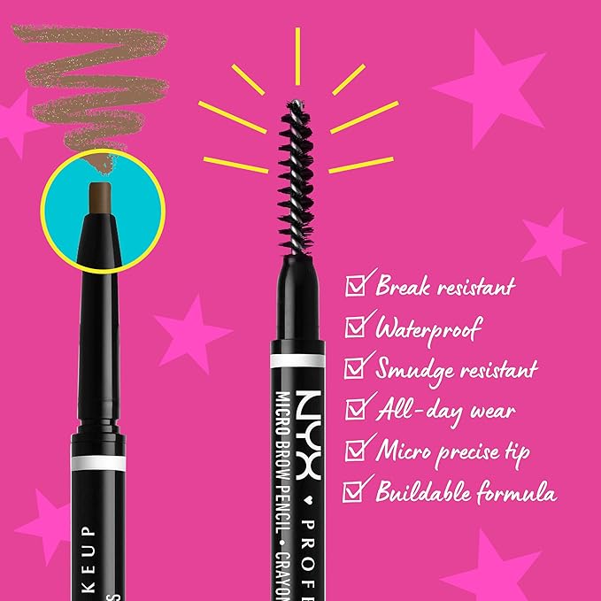 NYX PROFESSIONAL MAKEUP マイクロ ブロウ ペンシル - アッシュブロンド