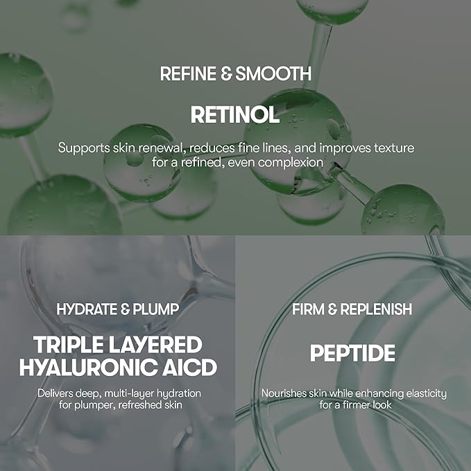 VT COSMETICS CICA Reti-A Daily Mask 30 Sheets, Retinol Complex for Pore Minimizing, Skin Softening & Hydrating Facial Mask, Ideal for Retinol Beginners, Korean Face Mask