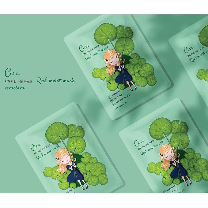 Veraclara] Facial Mask Sheet | Korean Skincare | Lighten, Moisturize, Firming Skin | Diminish Dark Spot & Circles (16PRIMECOMBE)