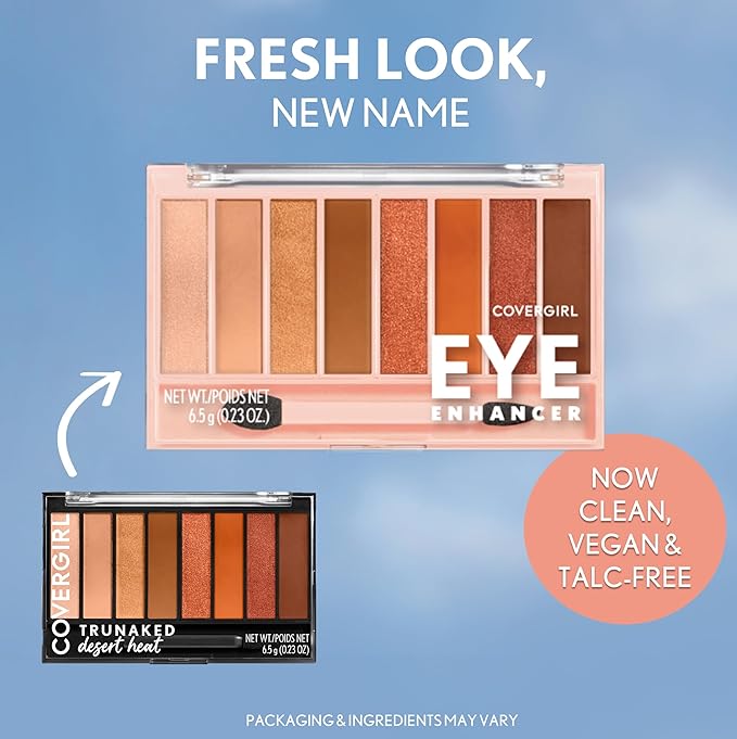 COVERGIRL Eye Enhancer Eyeshadow Palette, 855 Desert Heat (Packaging May Vary)