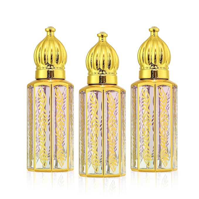 3Pack Arabian Perfume for Women, Arabic Long Lasting Perfume Oil, Luxury Arab Parfume Oil for Women, Soft Parfume Arabe 1.2FL OZ Baby Pink