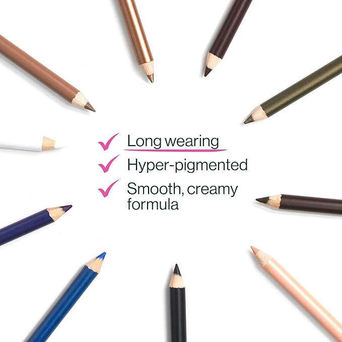 wet n wild Color Icon Kohl Eyeliner Pencil, Rich Hyper-Pigmented Color, Smooth Creamy Application, Long-Wearing Matte Finish Versatility, Cruelty-Free - Neutral Calling Your Buff!