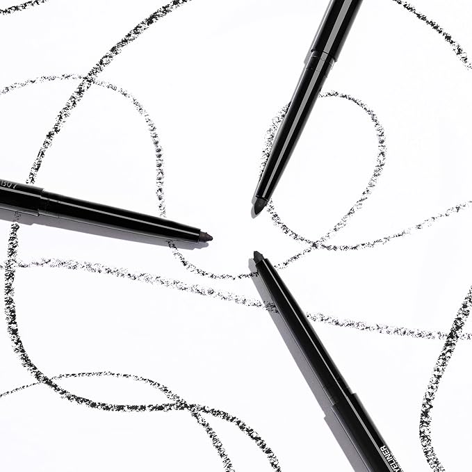 wet n wild Breakup Proof Waterproof Retractable Gel Eyeliner Charcoal (Pack of 2)