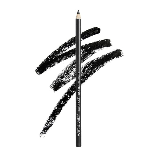 wet n wild カラーアイコン コールアイライナーペンシル - 豊かで高発色、なめらかでクリーミーな使い心地、長時間持続するマットな仕上がり、多用途、クルエルティフリー - ベイビーズ・ガット・ブラック