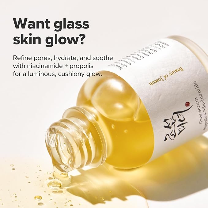 Beauty of Joseon Revive Eye Serum with Retinal Niacinamide (30ml, 1.01 fl.oz.) with Glow Serum Propolis and Niacinamide (30ml, 1.01 fl.oz.), Korean Skincare