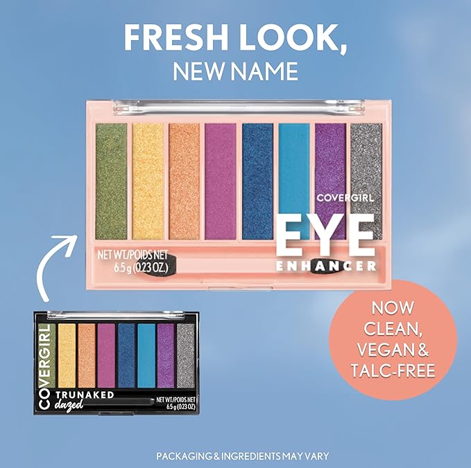 COVERGIRL アイエンハンサー アイシャドウパレット、835 デイズド (パッケージは異なる場合があります)