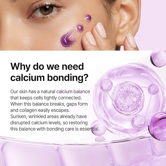 Dr.Melaxin Calcium Bonding Eye Cream with Peptides & Rebornic, Firming Eye Treatment for Wrinkles & Puffy Eyes, Elastin for Dark Circles & Hydrating Care, 0.51 fl.oz