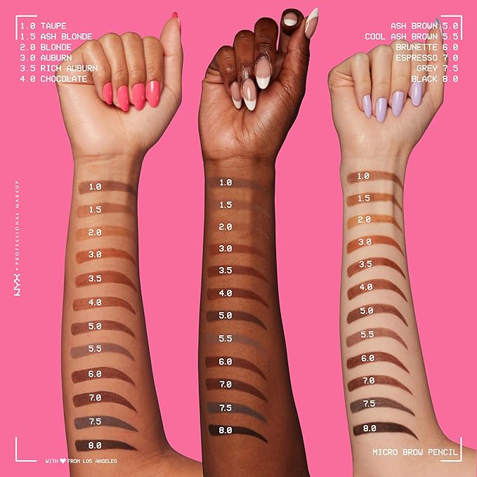 NYX PROFESSIONAL MAKEUP マイクロ ブロウ ペンシル - アッシュブロンド