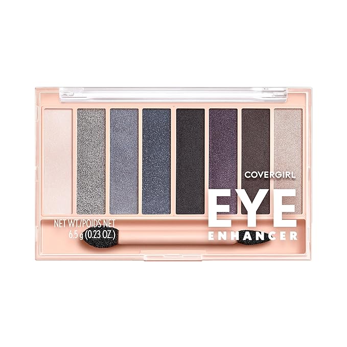 COVERGIRL アイエンハンサー アイシャドウパレット、820 スモーキー（パッケージは異なる場合があります）