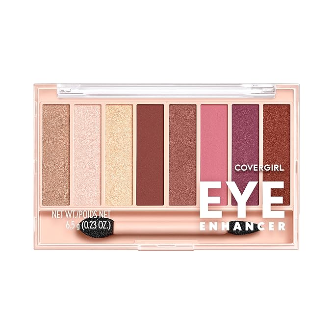 COVERGIRL アイエンハンサー アイシャドウパレット、830 サンセッツ（パッケージは異なる場合があります）