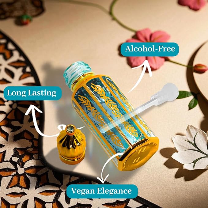 3Pack Arabian Perfume for Women, Arabic Long Lasting Perfume Oil, Luxury Arab Parfume Oil for Women, Soft Parfume Arabe 1.2FL OZ