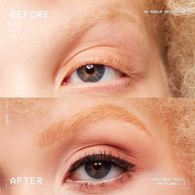 NYX PROFESSIONAL MAKEUP マイクロ ブロウ ペンシル - アッシュブロンド