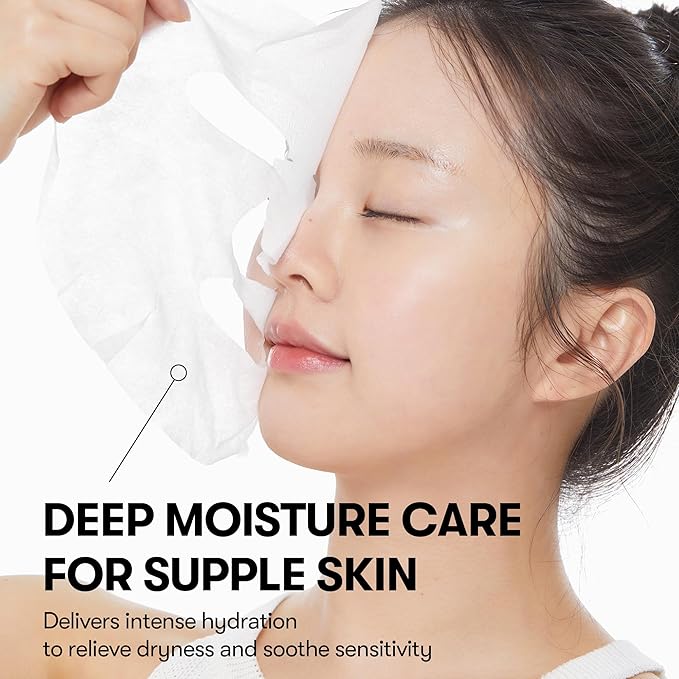 VT COSMETICS Cica-Exosome Moisture Mask 20 Sheets, Centella Asiatica & Hyaluronic Acid with Exosomes for Deep Hydration & Calming, Biodegradable Vegan Sheets, Korean Face Mask