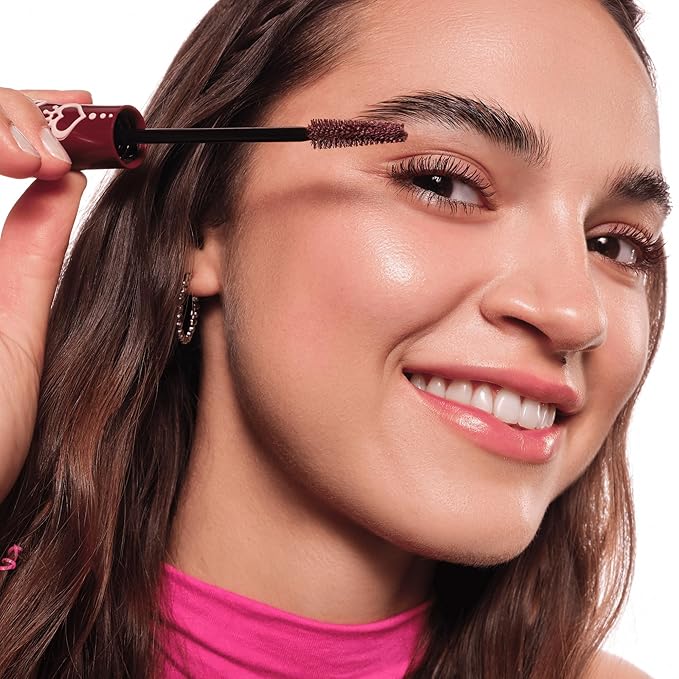 essence | Lash Princess False Lash Effect Mascara Burgundy | Volumizing & Lengthening Mascara with Conic Fiber Brush | Vegan & Cruelty-Free