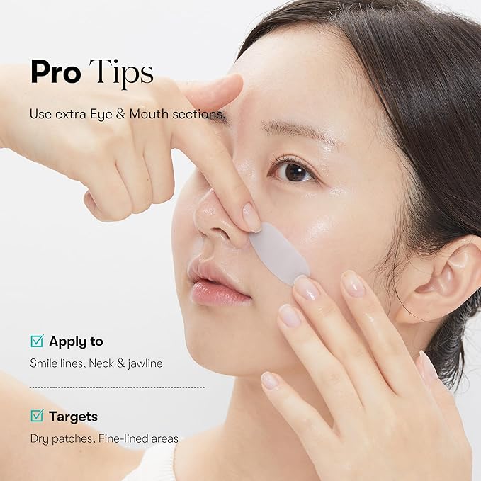 VT COSMETICS PDRN Hydrogel Mask (33gx4ea), Intensive Nourishing & Rejuvenating Overnight Mask, Skin Repair, Elasticity Boost, Hydrating & Plumping, Korean Skincare, Korean Gel Mask