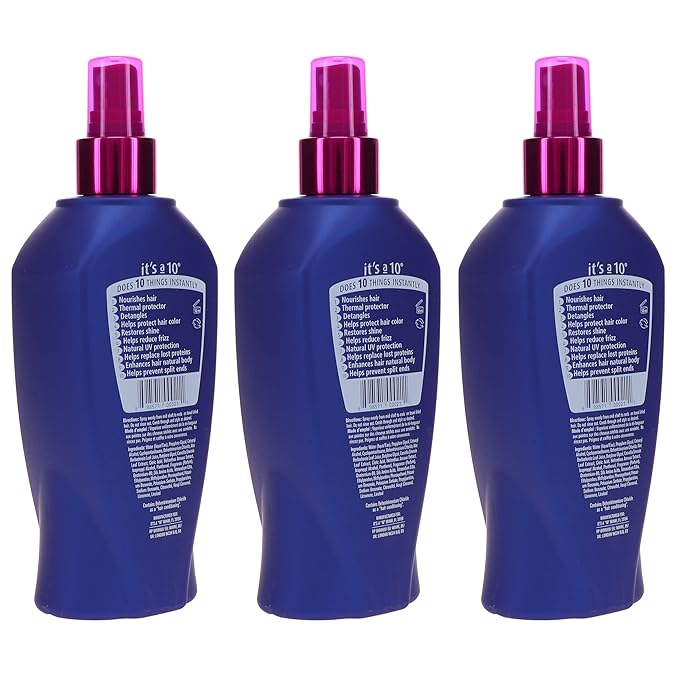 It's a 10 ヘアケア ミラクルリーブイン製品 10液量オンス (3個パック)