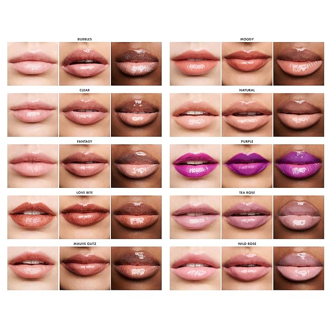 e.l.f. Lip Lacquer, Nourishing, Non-Sticky Ultra-Shine Lip Gloss With Sheer Color, Infused With Vitamins A & E, Vegan & Cruelty-Free, Clear